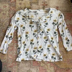 Flower Henley lucky brand